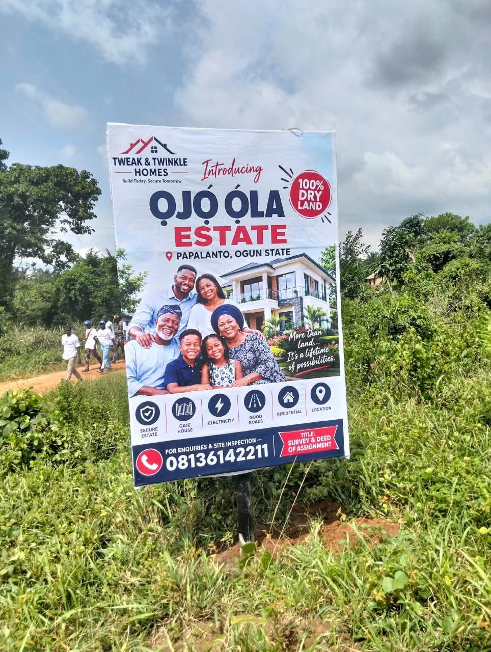 Land at Ojo-Ola Estate